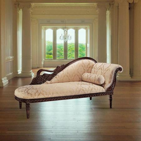 DESIGN TOSCANO Swan Fainting Couch: Right GR305R